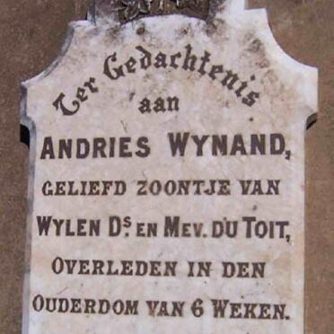 TOIT Andries Wynand, du
