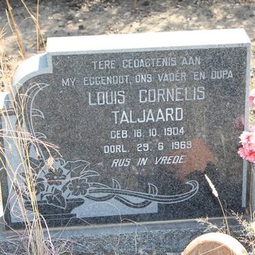 TALJAARD Louis Cornelis 1904-1989 &amp; Catharina Elizabeth PRINSLOO 1910-1995