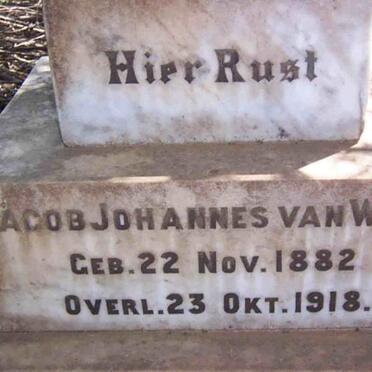 WIJK Jacob Johannes, van 1882-1918