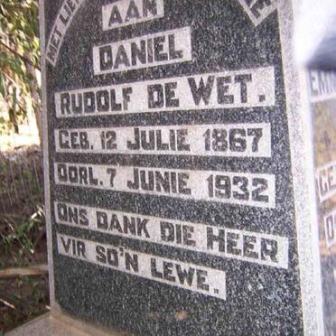 WET Rudolf, de 1867-1932