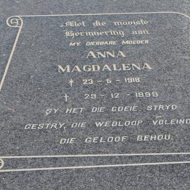 ? Anna Magdalena 1918-1999