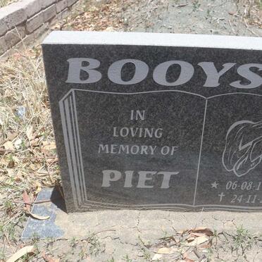 BOOYSEN Piet 1933-2019