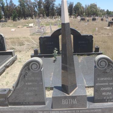 BOTHA Frikkie 1896-1980 &amp; Johanna Helena 1906-2002