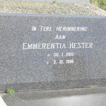 BOTHA Adam Johannes 1907-1981 &amp; Emmerentia Hester EMMAUS 1910-1996