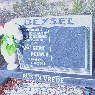 DEYSEL Gert Petrus 1953-2013