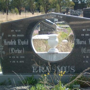 ERASMUS Maria Elizabeth nee CERONIO 1937-1973 :: ERASMUS Fredrik David 1959-1975