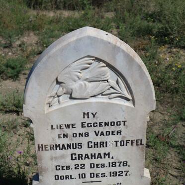 GRAHAM Hermanus Christoffel 1878-1927