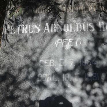 HUMAN Petrus Arnoldus 1954-1981