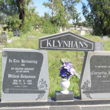 KLYNHANS Willem Johannes 1956-1982 &amp; Cornelia Aletta 1958-