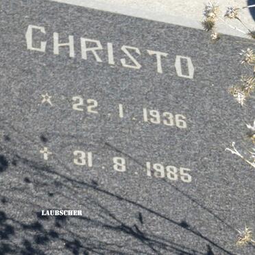 LAUBSCHER Christo 1936-1985 &amp; Hannatjie DURAND 1943-