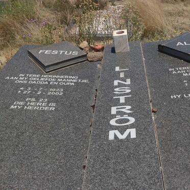 LINSTRÖM Festus 1923-2002 &amp; Alma 1926-