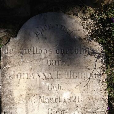 MEIRING Johanna E. 1821-1878