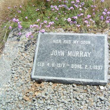 MURRAY John 1917-1937