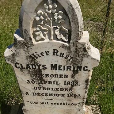 MEIRING Gladys 1892-1892
