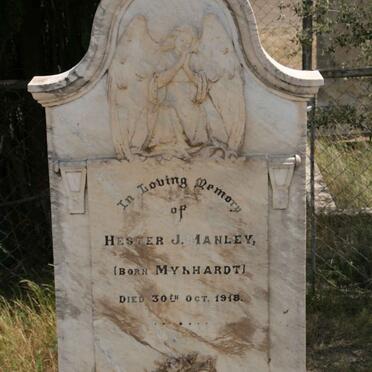 MANLEY Hester J. nee MYNHARDT -1918