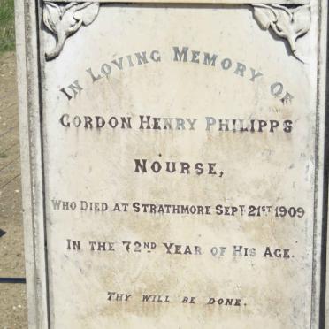 NOURSE Gordon Henry Philipps -1909