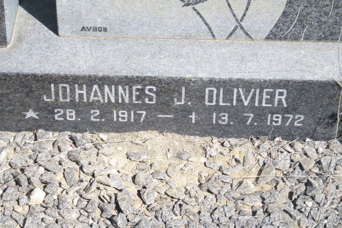 OLIVIER Johannes J. 1917-1972