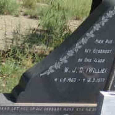 PIENAAR W.J.C. 1903-1977 &amp; J.F.J. 1905-1999