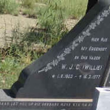 PIENAAR W.J.C. 1903-1977 &amp; J.F.J. 1905-1999