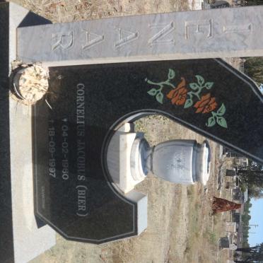 PIENAAR Cornelius Jacobus 1960-1997