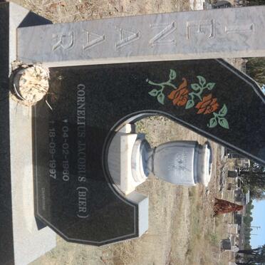 PIENAAR Cornelius Jacobus 1960-1997