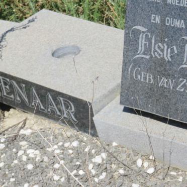 PIENAAR Elsie H. nee VAN ZYL 1921-1993