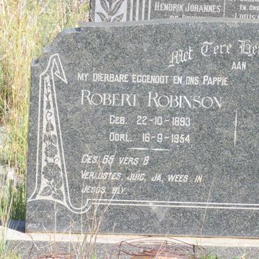 ROBINSON Robert 1893-1954