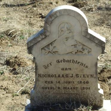 STEYN Nicholaas J. 1846-1901