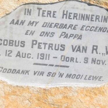 TOIT Jacobus Petrus van R., du 1911-1963