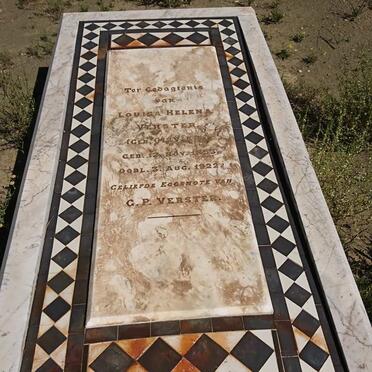 VERSTER Gerrit Pieter 1849-192? &amp; Louisa Helena OLIVIER 1853-1922