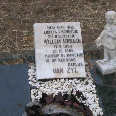 ZYL Willem Adriaan, van 1956-1956