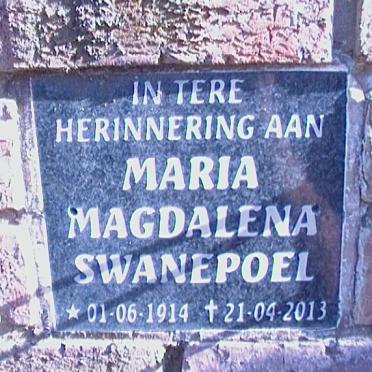 SWANEPOEL Maria Magdalena 1914-2013