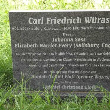 WURAS Carl Friedrich 1809-1891
