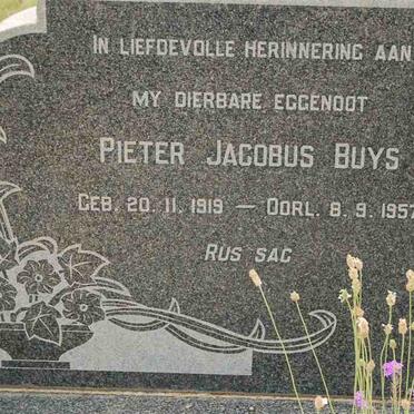 BUYS Pieter Jacobus 1919-1957