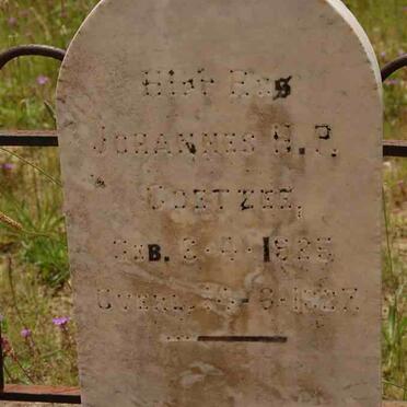 COETZEE Johannes H.P. 1925-1927