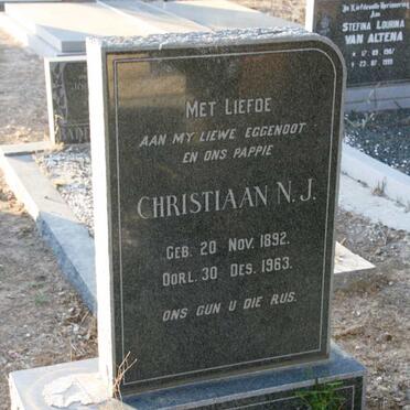 KLEYNHANS Christiaan N.J. 1892-1963