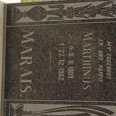 MARAIS Marthinus 1909-1962