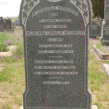 MIENIE Wilhelmina Cornelia Heylbrecht nee SMIT 1891-1944