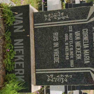 NIEKERK Cornelia Maria, van 1883-1949