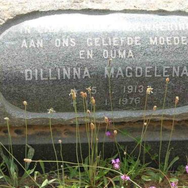 NORTJE Dillinna Magdalena 1913-1976