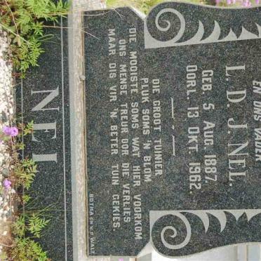 NEL L.D.J. 1887-1962