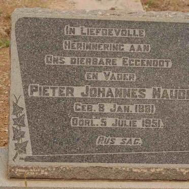 NAUDE Pieter Johannes 1881-1951