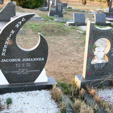 NIEKERK Jacobus Johannes, van 1919-2005 & Maria Aletta NEL 1927-1990 