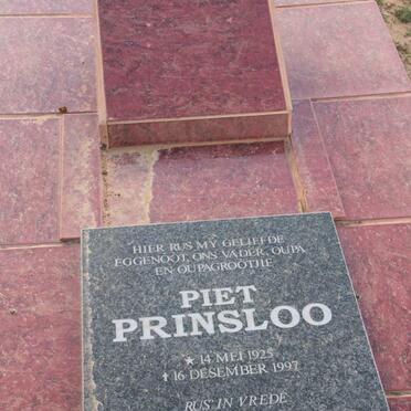 PRINSLOO Piet 1925-1997