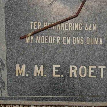 ROETS M.M.E.