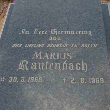RAUTENBACH Marius 1966-1969