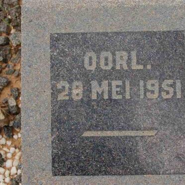 ROODT Andries Adriaan 1904-1951