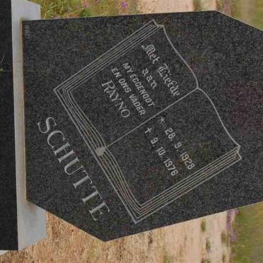 SCHUTTE Rayno 1928-1976