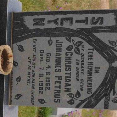 STEYN Christiaan Johannes Petrus 1962-1982