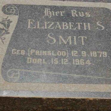SMIT Elizabeth S. nee PRINSLOO 1879-1964
